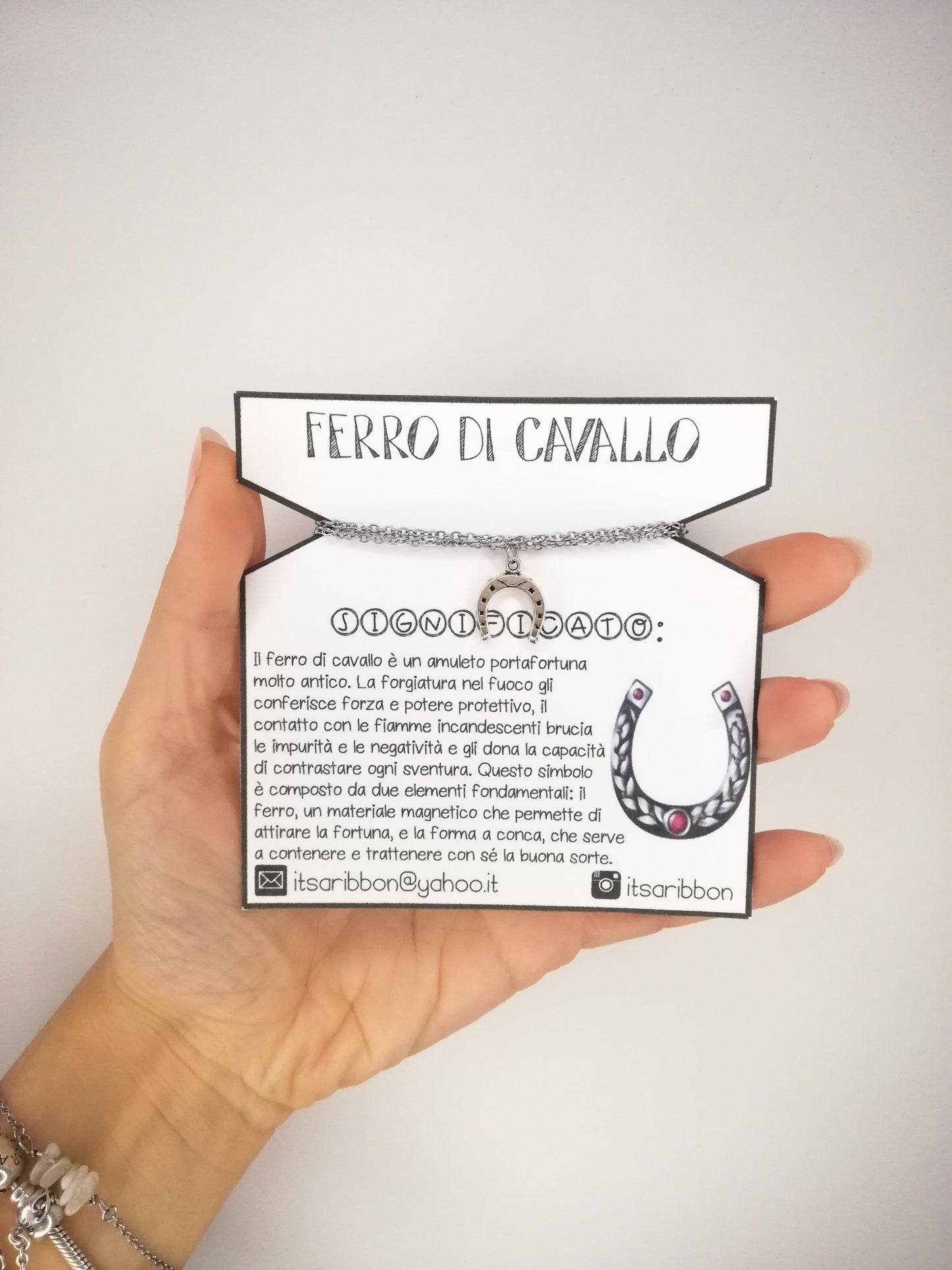 Collana con Ferro di cavallo