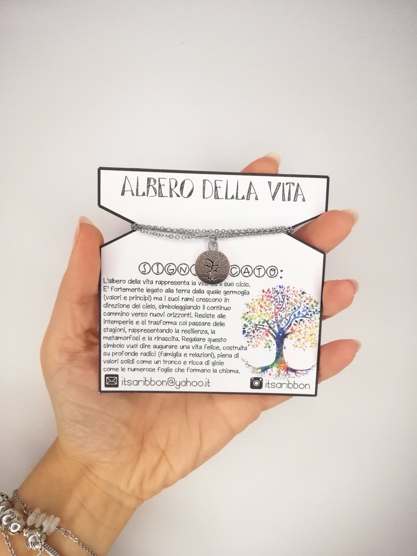 Collana con Albero della vita