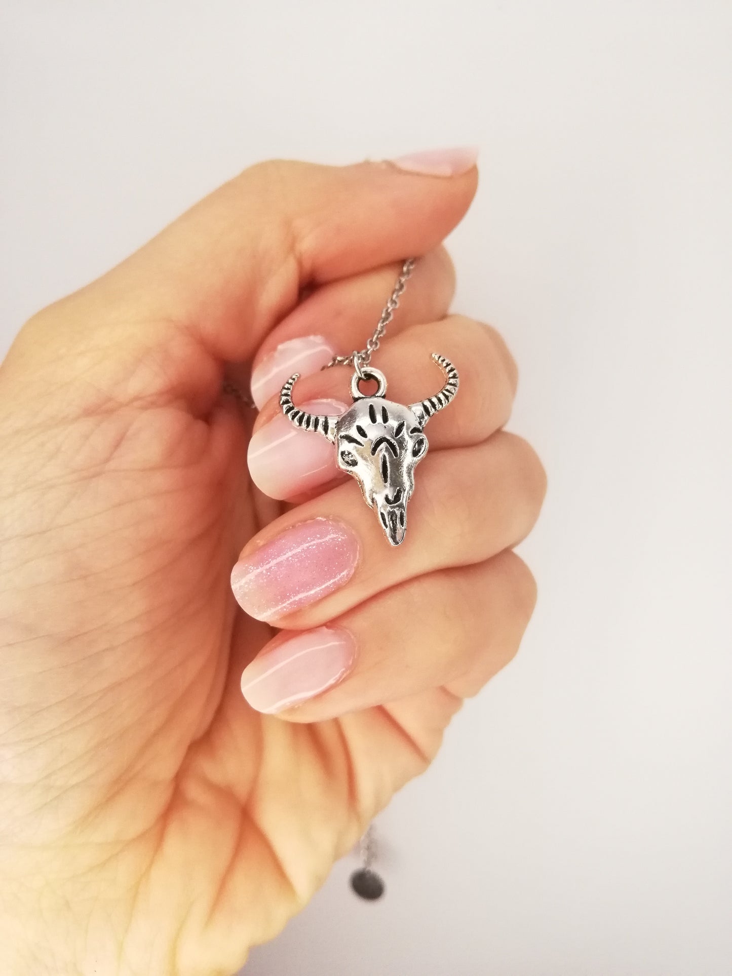 Collana con Bisonte