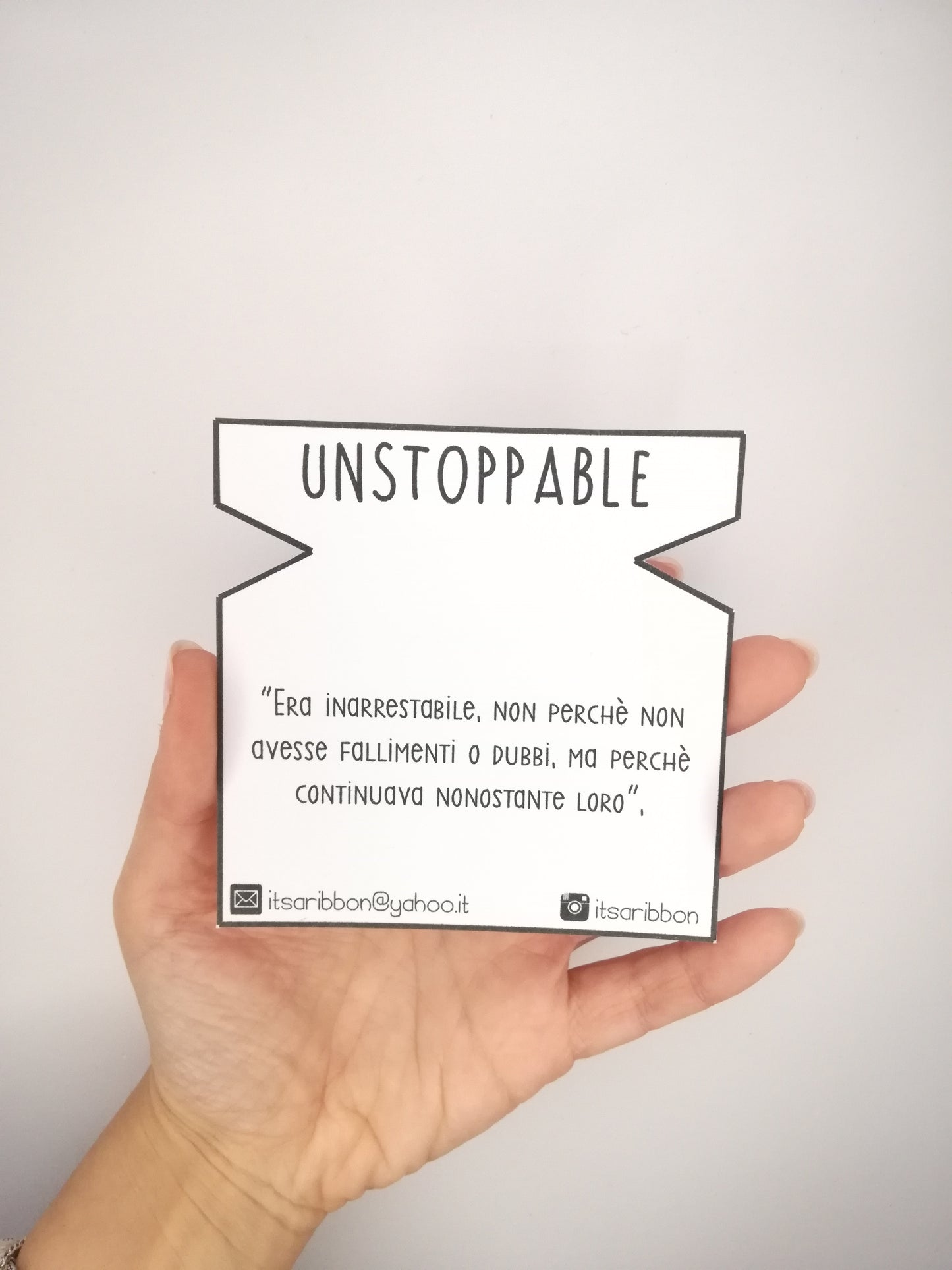Collana con Fulmine, Unstoppable