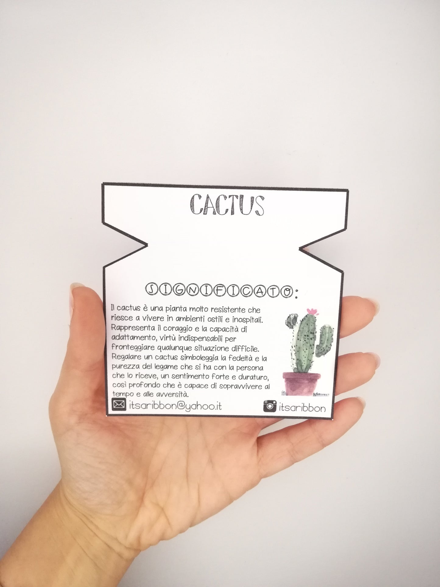 Collana con Cactus