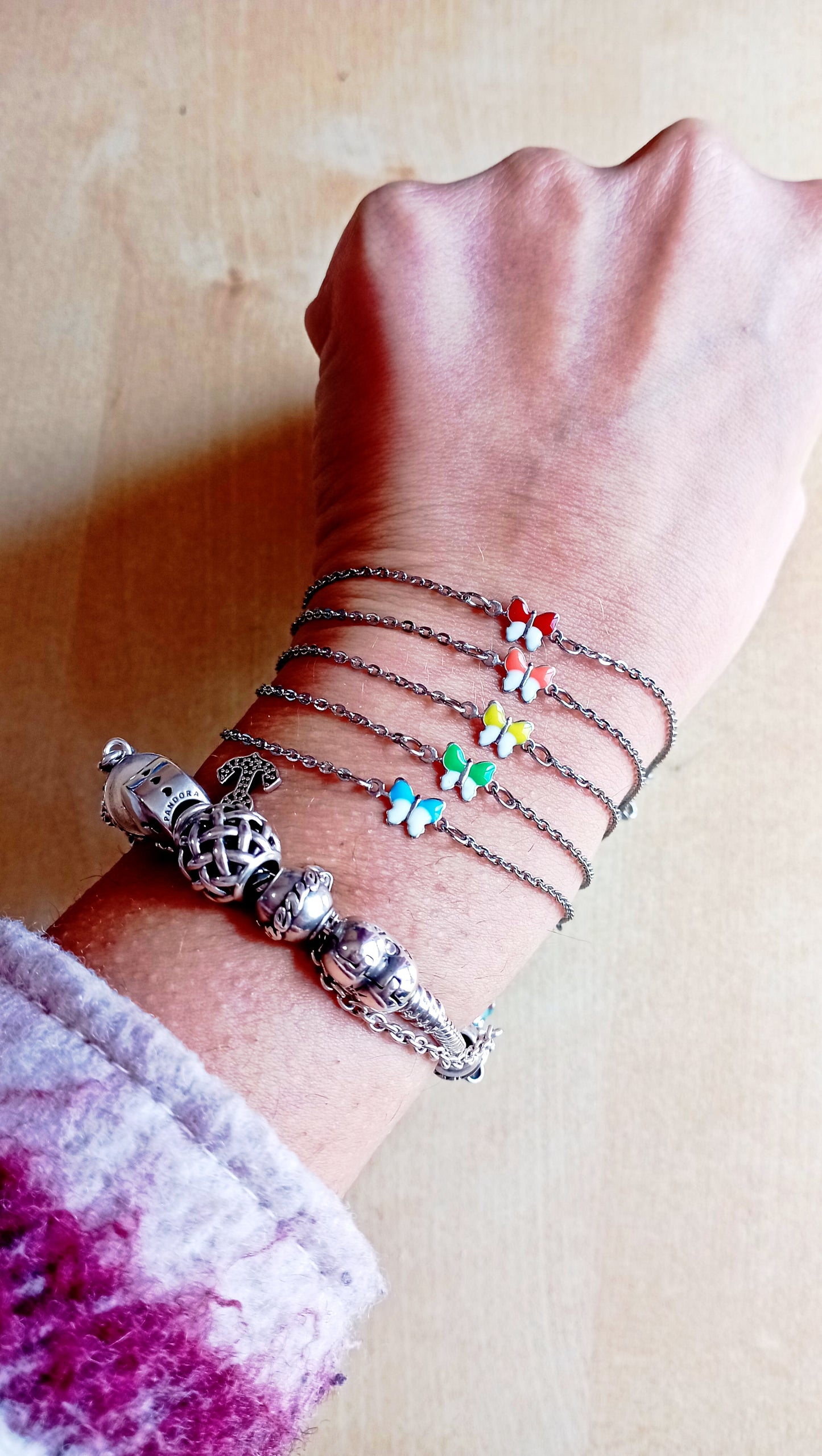 Bracciale Farfalle Libere