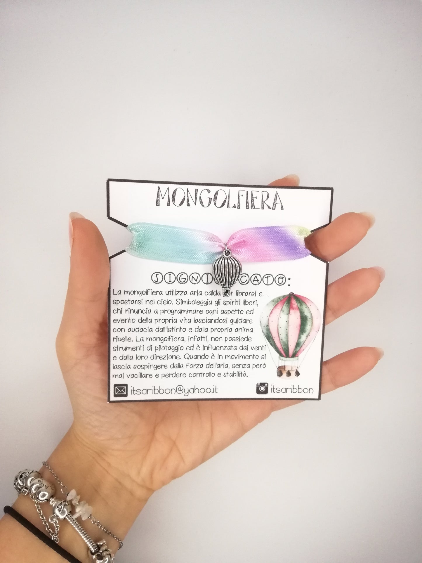 Bracciale con Mongolfiera