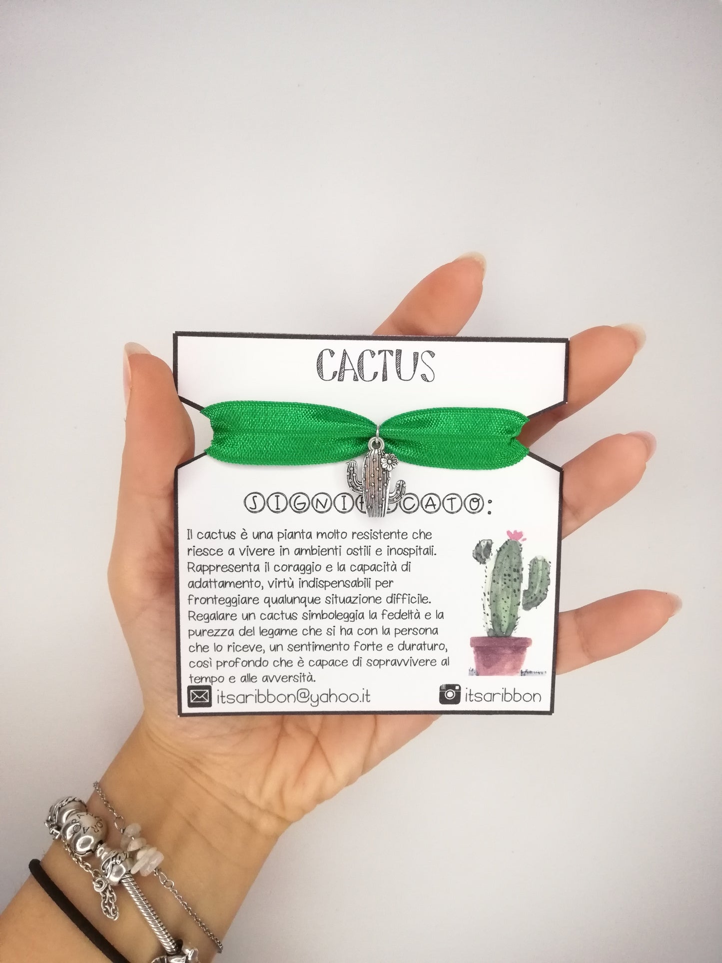 Bracciale con Cactus