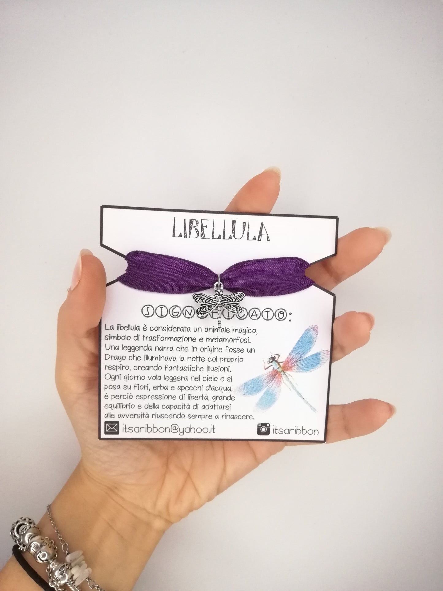 Bracciale con Libellula