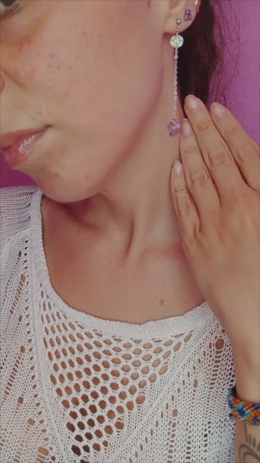 Orecchini pendenti Amantea 💜